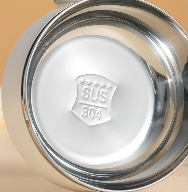 Juvenixs Round Multi-Layer Insulated Stainless Steel Bento Lunch Box – Leak-Proof, Durable, with Handle & Tableware for Adults, Office, Camping - Image 5