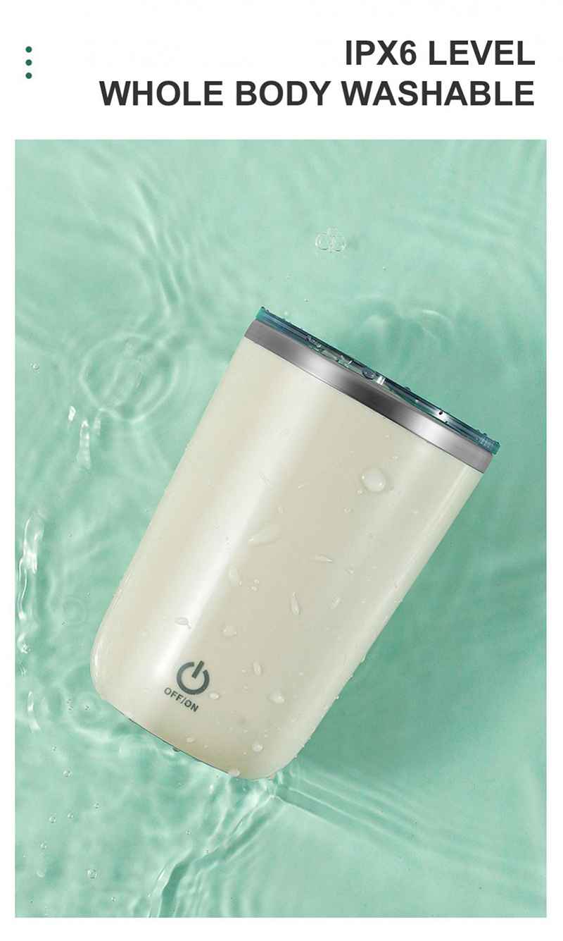 Juvenixs Classic Design Automatic Self-Stirring Electric Coffee Mug - Image 5